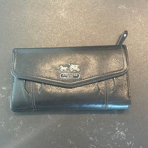 Coach leather wallet